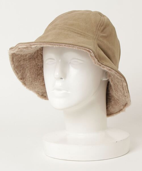 yield（イールド）の「【Lovable】Curly Far Hat BATT-17543（ハット・レディース・ライトグレー/ブラック/ベージュ/モカ/キャメル・FREE）」の9枚目の写真
