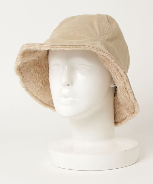 yield（イールド）の「【Lovable】Curly Far Hat BATT-17543（ハット・レディース・ライトグレー/ブラック/ベージュ/モカ/キャメル・FREE）」の8枚目の写真