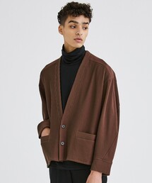 【JieDa】RIPPLE CARDIGAN