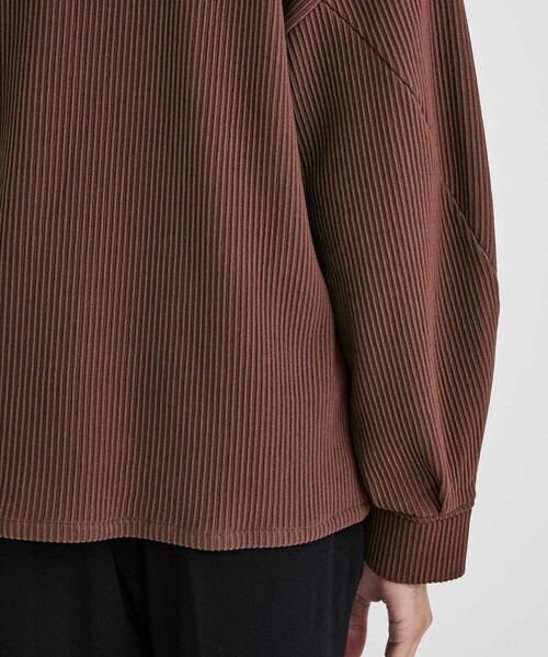 Jieda（ジエダ）の「【JieDa】RIPPLE CARDIGAN（カーディガン/ボレロ・メンズ・ブラウン/グリーン・1/2）」の9枚目の写真