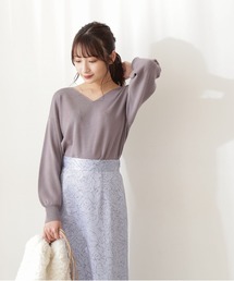 PROPORTION BODY DRESSING（プロポーションボディドレッシング）の「【美人百花11月号 掲載商品】ドルマンＶニット / 1211270006（ニット/セーター・レディース）」