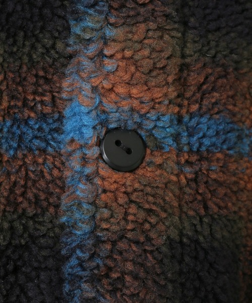PENDLETON(ペンドルトン)の「◆【PENDLETON/ペンドルトン】CHECK CRUISER ボアジャケット(ブルゾン・メンズ・ブラウン/ナチュラル・MEDIUM/LARGE)」の13枚目の写真
