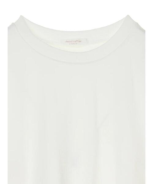 Green Parks(グリーンパークス)の「キレイめホワイトインナー*(Tシャツ/カットソー・レディース・オフホワイト・FREE)」の17枚目の写真