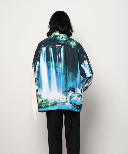 bodysong.(ボディソング)の「BODYSONG./ボディソング/BOLSH2(シャツ/ブラウス・メンズ・グリーン/ブルー・FREE)」の4枚目の写真