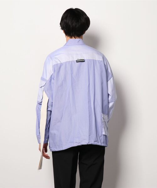 bodysong.(ボディソング)の「BODYSONG./ボディソング/BOLSH2(シャツ/ブラウス・メンズ・グリーン/ブルー・FREE)」の3枚目の写真