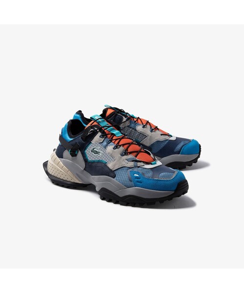 Lacoste スニーカー グレー 24.5~25cm L ガード ブレイカー ラコステ LACOSTE メンズ L-GUARD BREAKER 0321 1 （グレー