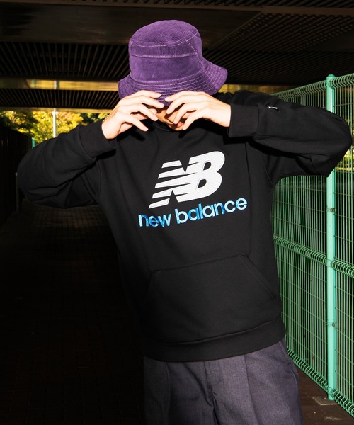 NEW BALANCE(ニューバランス)の「NB Athletics Winterized コードフーディー(パーカー・メンズ・ブルー/ブラック/グレー・X-LARGE/MEDIUM/LARGE/SMALL/XX-LARGE)」の2枚目の写真