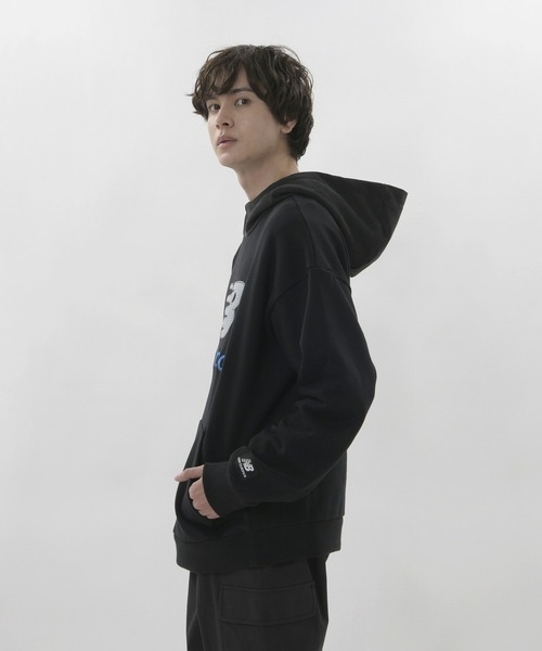 NEW BALANCE(ニューバランス)の「NB Athletics Winterized コードフーディー(パーカー・メンズ・ブルー/ブラック/グレー・X-LARGE/MEDIUM/LARGE/SMALL/XX-LARGE)」の4枚目の写真