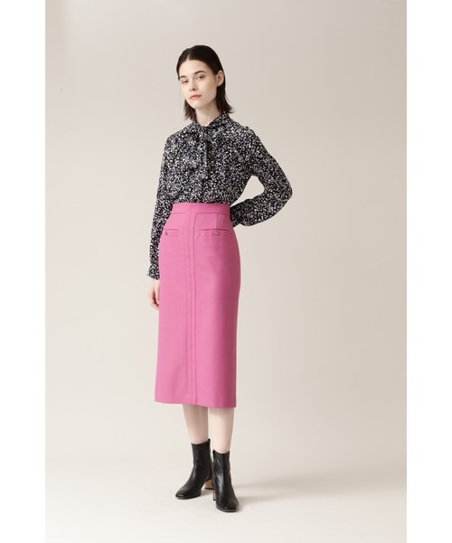 BOSCH（ボッシュ）の「◆PE/Wストレッチサキソニースカート（スカート・レディース・ブラック/ピンク/カーキ・40/38/36）」の8枚目の写真