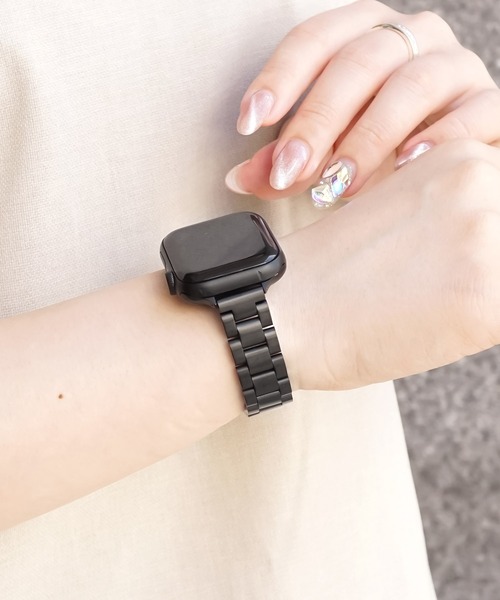 Urban Coral(アーバンコーラル)の「Apple Watch Band / アップルウォッチ バンド スリムステンレス / Urban Coral(デジタル腕時計・レディース・ブラック/シルバー/ピンクゴールド/ゴールド/ゴールド系その他・40mm/44mm)」の6枚目の写真