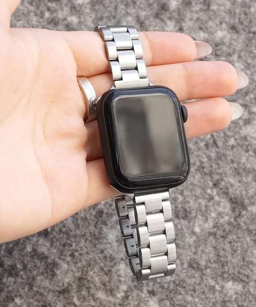 Urban Coral(アーバンコーラル)の「Apple Watch Band / アップルウォッチ バンド スリムステンレス / Urban Coral(デジタル腕時計・レディース・ブラック/シルバー/ピンクゴールド/ゴールド/ゴールド系その他・40mm/44mm)」の8枚目の写真