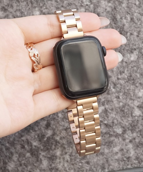 Urban Coral(アーバンコーラル)の「Apple Watch Band / アップルウォッチ バンド スリムステンレス / Urban Coral(デジタル腕時計・レディース・ブラック/シルバー/ピンクゴールド/ゴールド/ゴールド系その他・40mm/44mm)」の10枚目の写真