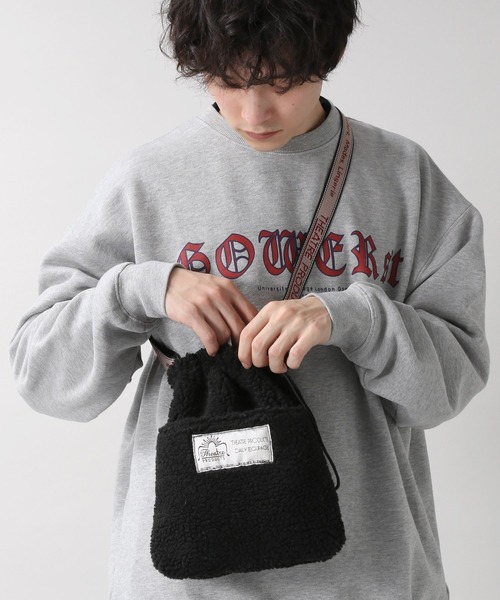 RAGEBLUE（レイジブルー）の「【THEATRE PRODUCTS】ボア巾着バッグ
