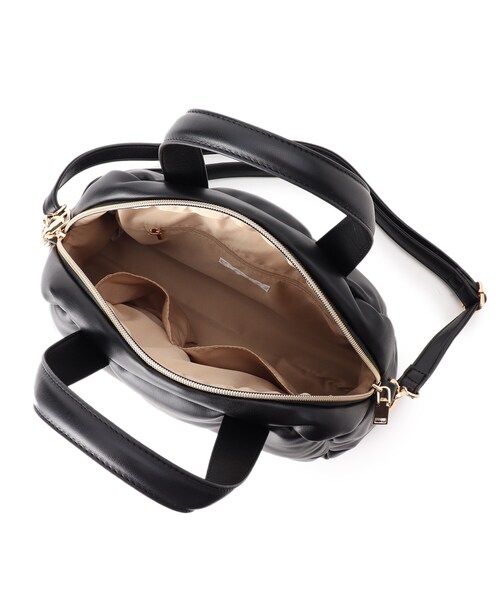 DRESKIP(ドレスキップ)の「◆2WAYキルティングボストン(ボストンバッグ・レディース・ベージュ/ブラック/ブラウン系その他・00)」の8枚目の写真