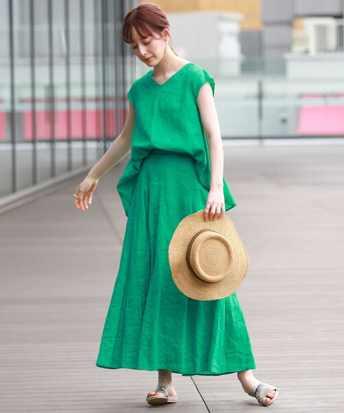 Ray BEAMS（レイビームス）の「CONTROL FREAK × Ray BEAMS / 別注 ラフィア ハット（ハット・レディース・ブラウン/ナチュラル・ONE SIZE）」の7枚目の写真