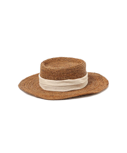 Ray BEAMS（レイビームス）の「CONTROL FREAK × Ray BEAMS / 別注 ラフィア ハット（ハット・レディース・ブラウン/ナチュラル・ONE SIZE）」の18枚目の写真