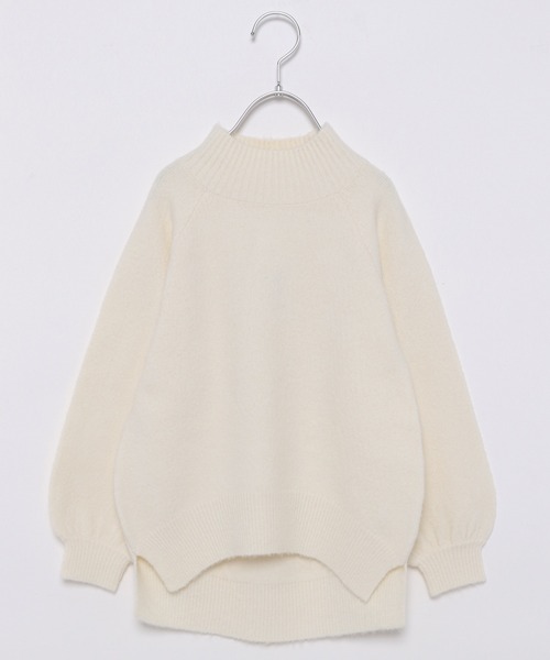 GLOBAL WORK（グローバルワーク）の「キッズ/フワフワHugmeニットプルオーバー/215824（ニット/セーター・キッズ・ホワイト/サックスブルー/ライトグリーン/アイボリー/ライトパープル・110cm/100cm/130cm/140cm/150cm/160cm/120cm）」の2枚目の写真