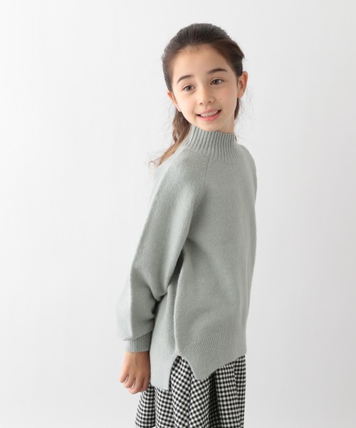 GLOBAL WORK（グローバルワーク）の「キッズ/フワフワHugmeニットプルオーバー/215824（ニット/セーター・キッズ・ホワイト/サックスブルー/ライトグリーン/アイボリー/ライトパープル・110cm/100cm/130cm/140cm/150cm/160cm/120cm）」の9枚目の写真