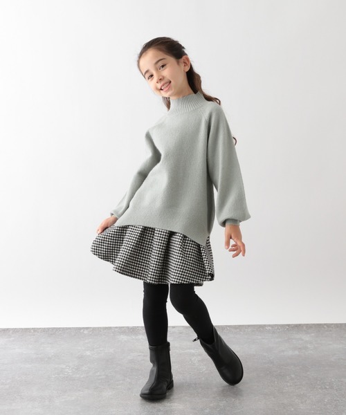 GLOBAL WORK（グローバルワーク）の「キッズ/フワフワHugmeニットプルオーバー/215824（ニット/セーター・キッズ・ホワイト/サックスブルー/ライトグリーン/アイボリー/ライトパープル・110cm/100cm/130cm/140cm/150cm/160cm/120cm）」の10枚目の写真