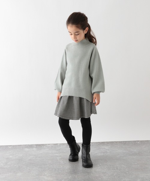 GLOBAL WORK（グローバルワーク）の「キッズ/フワフワHugmeニットプルオーバー/215824（ニット/セーター・キッズ・ホワイト/サックスブルー/ライトグリーン/アイボリー/ライトパープル・110cm/100cm/130cm/140cm/150cm/160cm/120cm）」の11枚目の写真