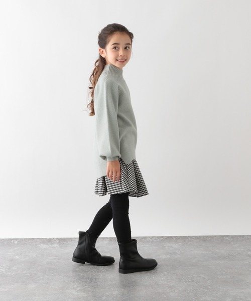 GLOBAL WORK（グローバルワーク）の「キッズ/フワフワHugmeニットプルオーバー/215824（ニット/セーター・キッズ・ホワイト/サックスブルー/ライトグリーン/アイボリー/ライトパープル・110cm/100cm/130cm/140cm/150cm/160cm/120cm）」の12枚目の写真