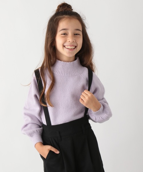 GLOBAL WORK（グローバルワーク）の「キッズ/フワフワHugmeニットプルオーバー/215824（ニット/セーター・キッズ・ホワイト/サックスブルー/ライトグリーン/アイボリー/ライトパープル・110cm/100cm/130cm/140cm/150cm/160cm/120cm）」の13枚目の写真