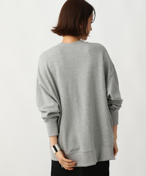Ezick(エジック)の「セントラル裏毛プルオーバー(スウェット・レディース・チャコール/グレー・FREE)」の7枚目の写真
