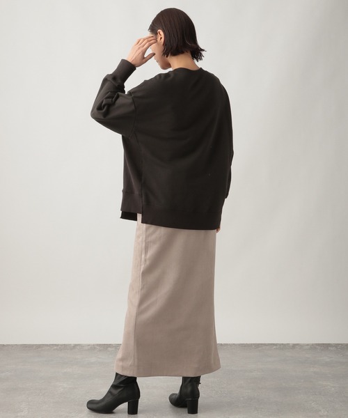 Ezick(エジック)の「セントラル裏毛プルオーバー(スウェット・レディース・チャコール/グレー・FREE)」の12枚目の写真