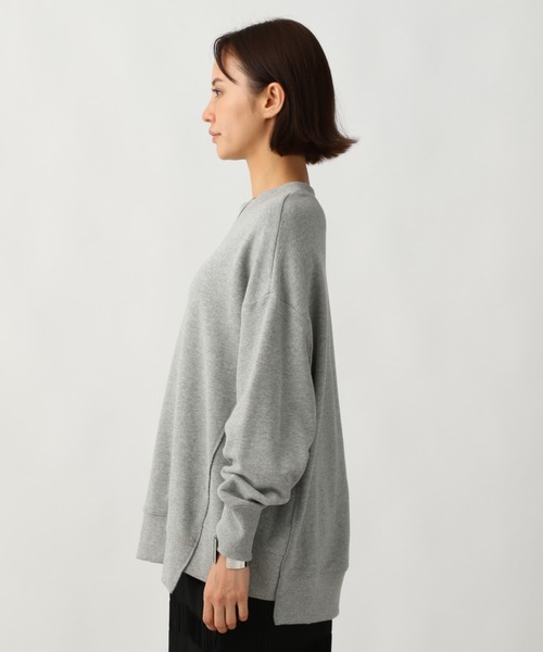 Ezick(エジック)の「セントラル裏毛プルオーバー(スウェット・レディース・チャコール/グレー・FREE)」の19枚目の写真