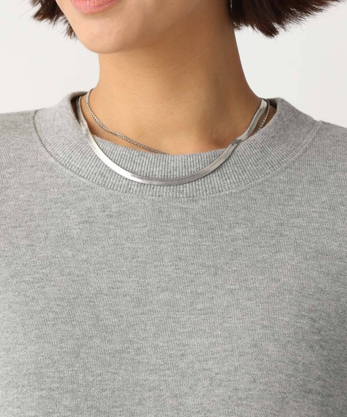 Ezick(エジック)の「セントラル裏毛プルオーバー(スウェット・レディース・チャコール/グレー・FREE)」の21枚目の写真