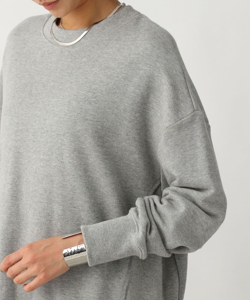 Ezick(エジック)の「セントラル裏毛プルオーバー(スウェット・レディース・チャコール/グレー・FREE)」の22枚目の写真