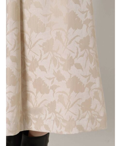 LAGUNAMOON(ラグナムーン)の「フラワージャガードスカート(スカート・レディース・アイボリー/ブラウン/ベージュ・SMALL/MEDIUM)」の10枚目の写真