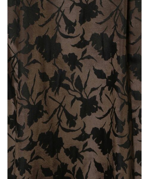 LAGUNAMOON(ラグナムーン)の「フラワージャガードスカート(スカート・レディース・アイボリー/ブラウン/ベージュ・SMALL/MEDIUM)」の12枚目の写真