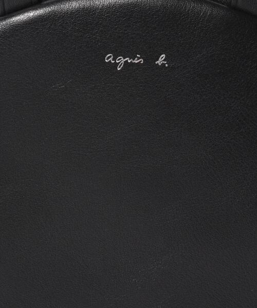 agnes b.(アニエスベー)の「marion 2wayサークルバッグ (MS11A-01)(ハンドバッグ・レディース・ブラック・FREE)」の8枚目の写真
