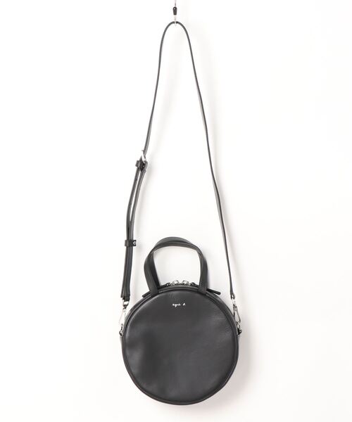 agnes b.(アニエスベー)の「marion 2wayサークルバッグ (MS11A-01)(ハンドバッグ・レディース・ブラック・FREE)」の10枚目の写真
