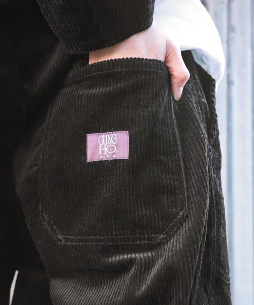 GUNG HO（ガンホー）の「GUNG HO/ガンホー NAVY UTILITY PANTS 6W CORDUROY コーデュロイパンツ USネイビーユーティリティー（その他パンツ・メンズ・ブラック/オリーブ/カーキ・M/L/S）」の2枚目の写真