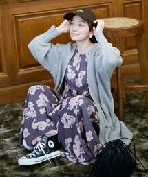 green label relaxing | 【高山都さん監修】＜oblekt (オブレクト)＞ オーガニックコットン ロング カーディガン(カーディガン/ボレロ)