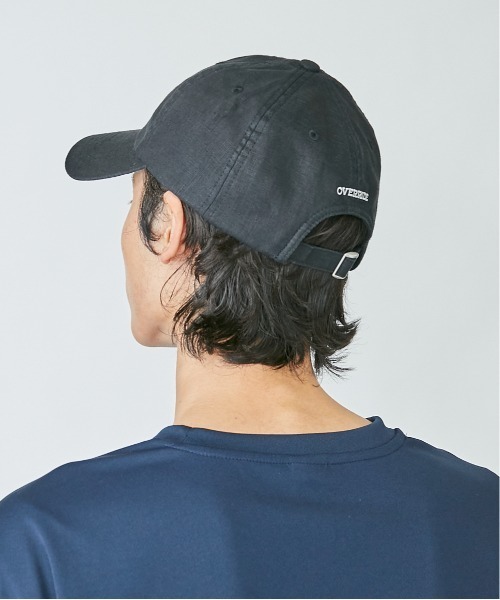 OVERRIDE(オーバーライド)の「OVERRIDE LINEN BASIC 6P CAP(キャップ・メンズ・ブラック/ベージュ/ブラウン/ブルー/グレー/グリーン・57~59cm)」の10枚目の写真