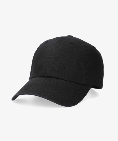 OVERRIDE(オーバーライド)の「OVERRIDE LINEN BASIC 6P CAP(キャップ・メンズ・ブラック/ベージュ/ブラウン/ブルー/グレー/グリーン・57~59cm)」の11枚目の写真