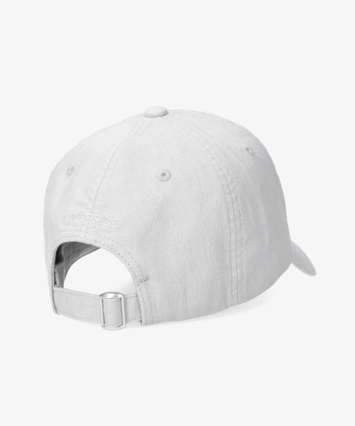 OVERRIDE(オーバーライド)の「OVERRIDE LINEN BASIC 6P CAP(キャップ・メンズ・ブラック/ベージュ/ブラウン/ブルー/グレー/グリーン・57~59cm)」の20枚目の写真