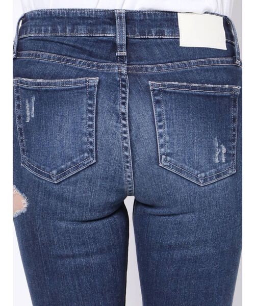 GYDA(ジェイダ)の「SIDE RIPPED スキニーデニムパンツ(デニムパンツ・レディース・ライトブルー/ブルー・LARGE/X-LARGE/X-SMALL/MEDIUM/SMALL)」の16枚目の写真
