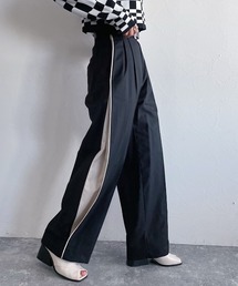 PAGEBOY | 【CORE】カラーレイヤーワイドパンツ(スラックス)