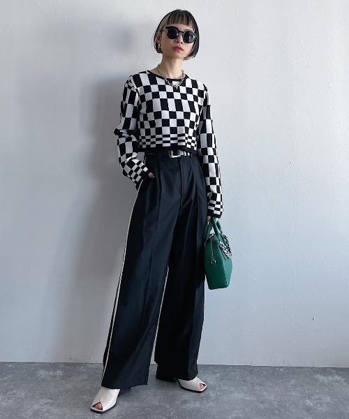 PAGEBOY Wウエストワイドスラックス 楽天市場】【SALE／40%OFF】(W)Wウエストワイドスラックス