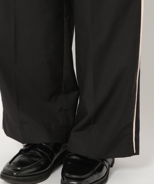 あす楽対応 Core カラーレイヤーワイドパンツ スラックス Pageboy ページボーイ のファッション 限定値下げ Arenatheatre Net