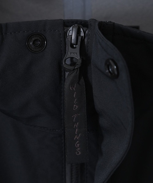 WILD THINGS（ワイルドシングス）の「WILD THINGS / ワイルドシングス：【ONLYARK】 別注 Military jacket：ONLYARK-0-1012[AST]（ナイロンジャケット・メンズ・ブラック・M/L/XL）」の8枚目の写真