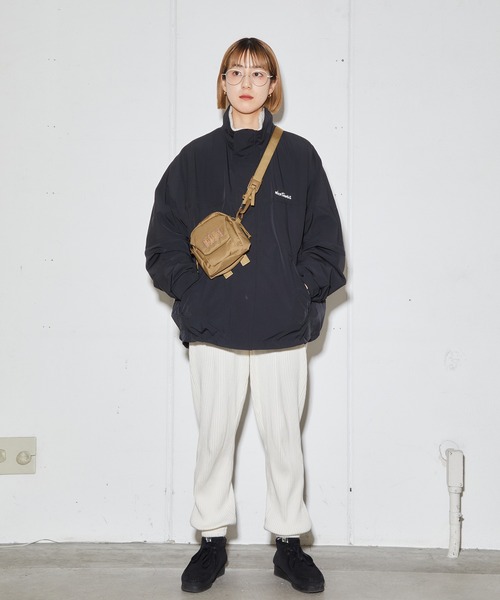 WILD THINGS（ワイルドシングス）の「WILD THINGS / ワイルドシングス：【ONLYARK】 別注 Military jacket：ONLYARK-0-1012[AST]（ナイロンジャケット・メンズ・ブラック・M/L/XL）」の22枚目の写真