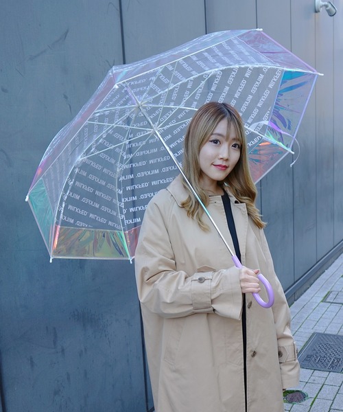 MILKFED.(ミルクフェド)の「MILKFED. LOGO SHINY UMBRELLA(長傘・レディース・マルチ・ONE SIZE)」の11枚目の写真