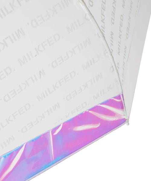 MILKFED.(ミルクフェド)の「MILKFED. LOGO SHINY UMBRELLA(長傘・レディース・マルチ・ONE SIZE)」の8枚目の写真