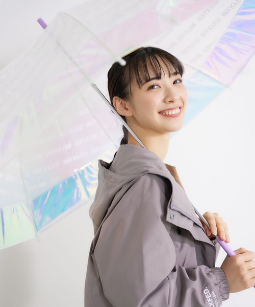 MILKFED.(ミルクフェド)の「MILKFED. LOGO SHINY UMBRELLA(長傘・レディース・マルチ・ONE SIZE)」の7枚目の写真
