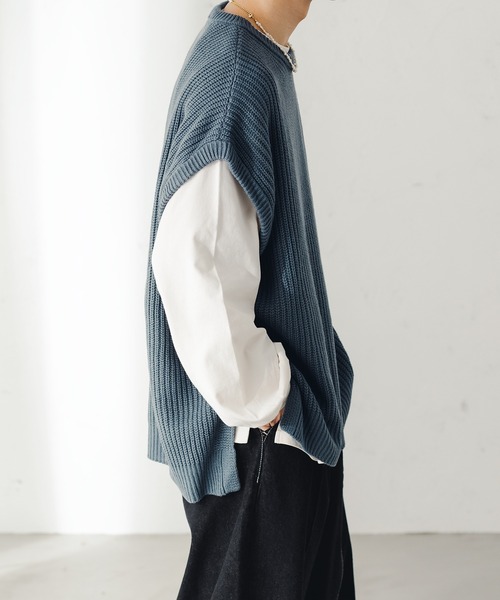 Eaphiエフィ　ニットベスト trim_ofnls_item312cbc004e5b11e